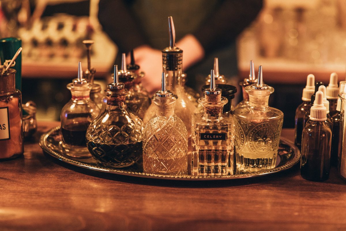 Pharmacy themed bar in Vilnius