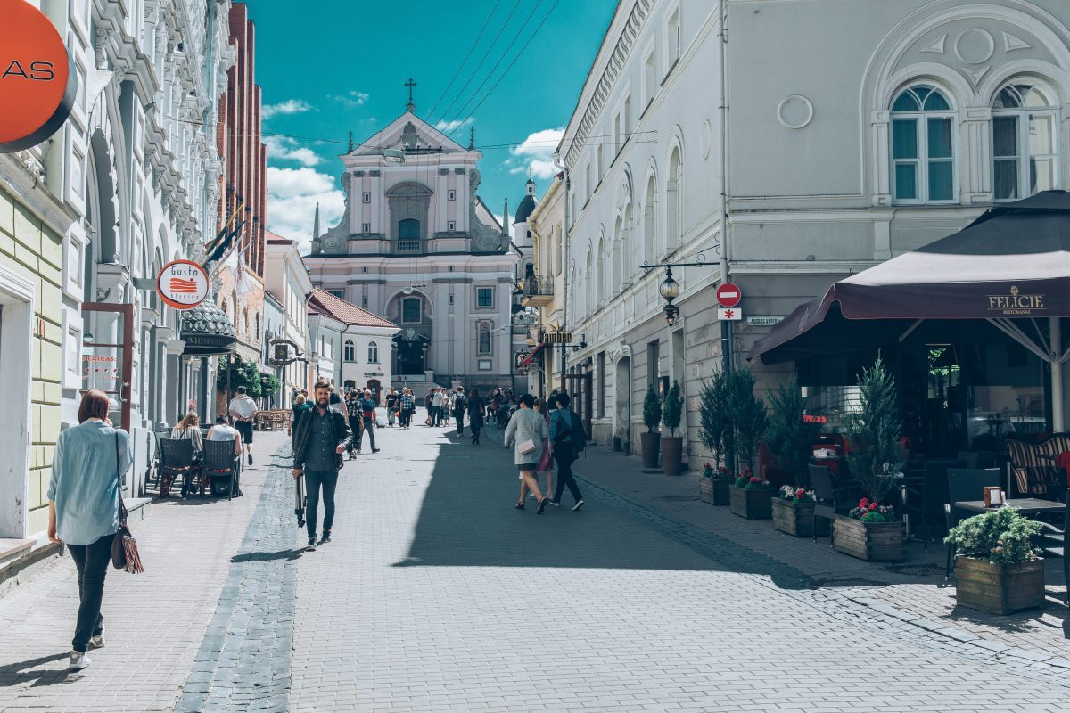 The Gates of Dawn in Vilnius, Lithuania