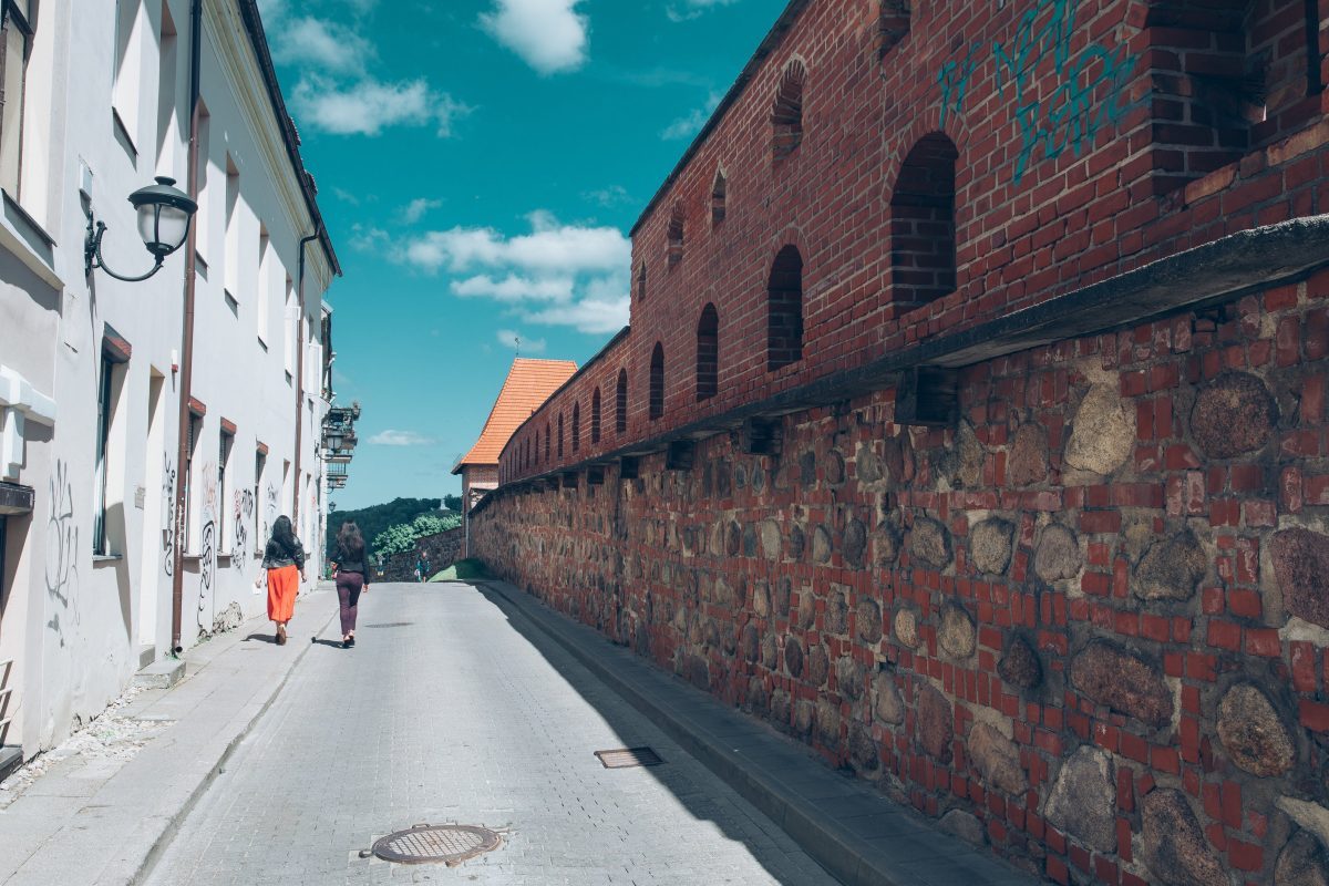 Barbakanas aka The Bastion of Vilnius City Wall in Vilnius