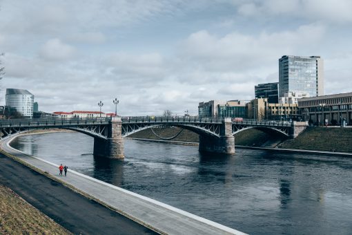 Zverynas brigde in Vilnius