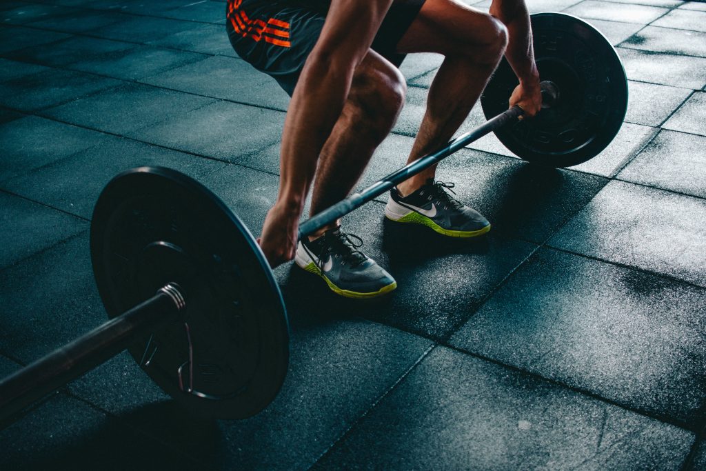 Weight lifting and workout routine