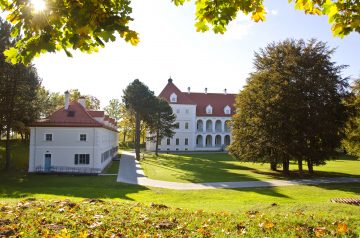 Birzai castle in LIthuania