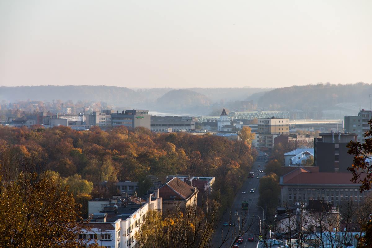 Kaunas panoramic view