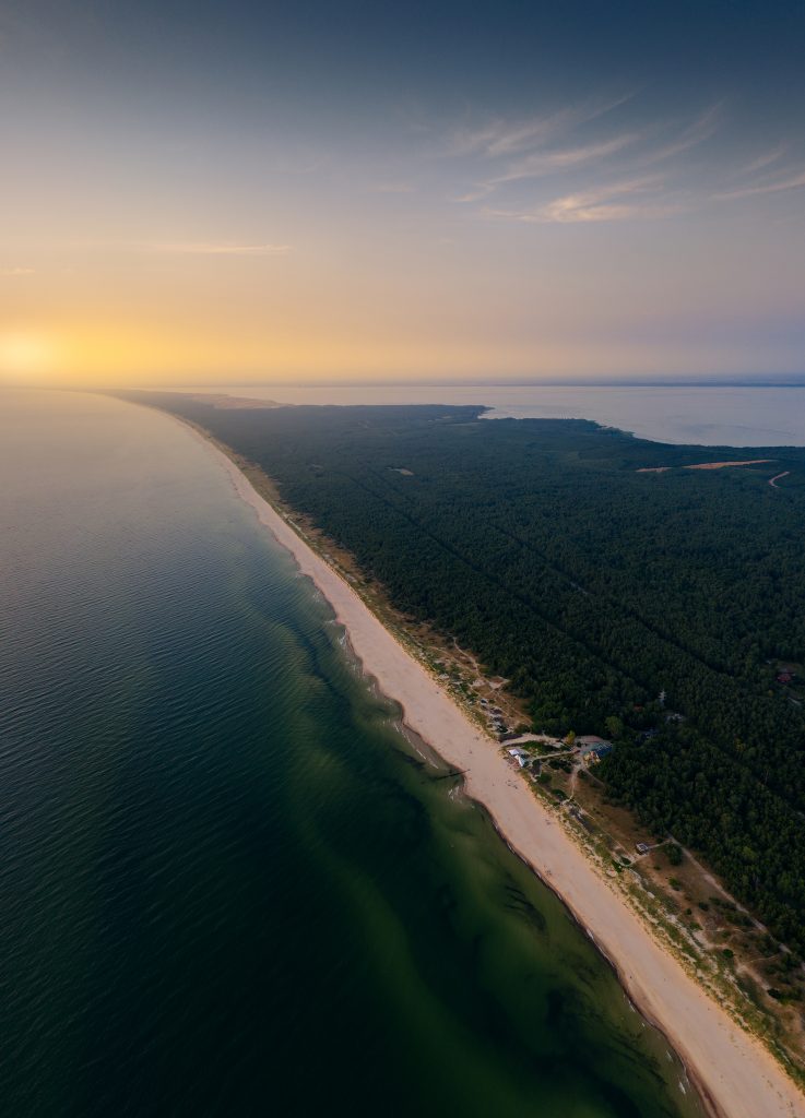 Preila beach