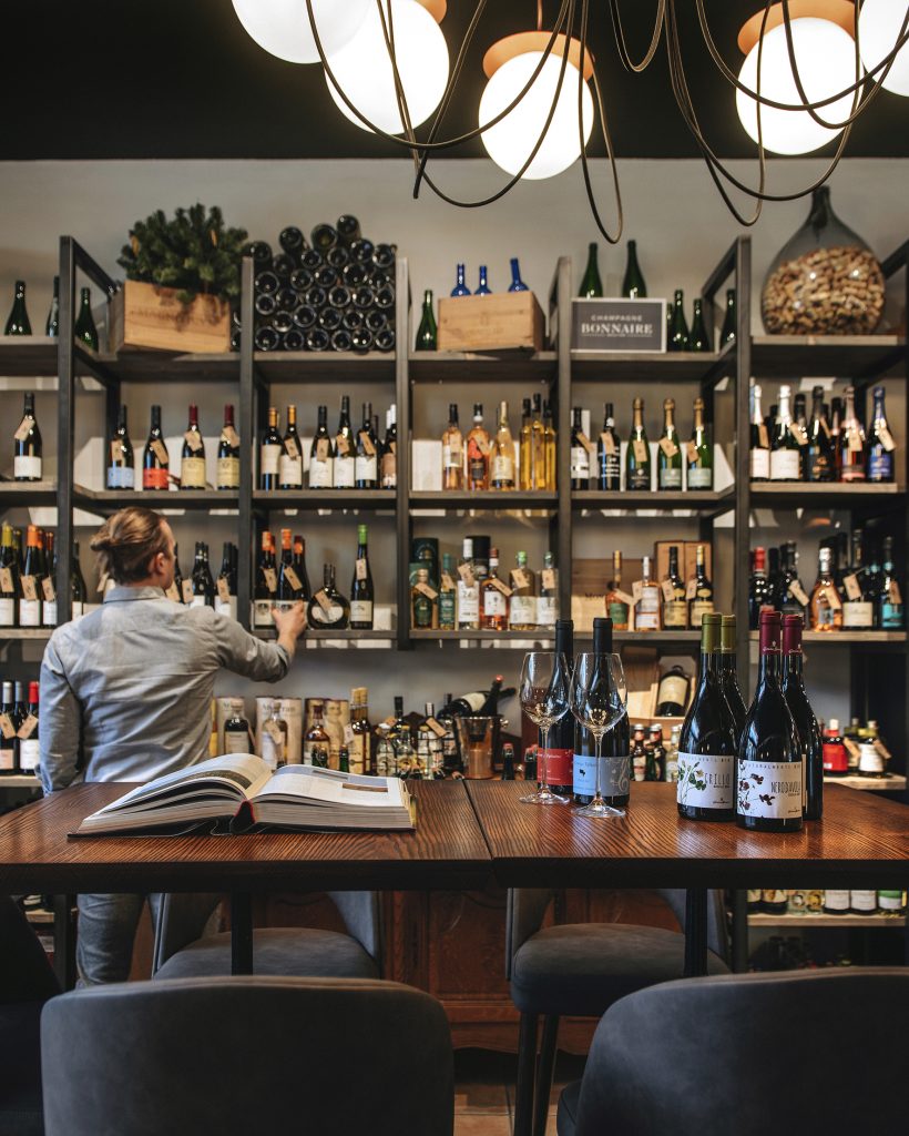 wine bar in Vilnius