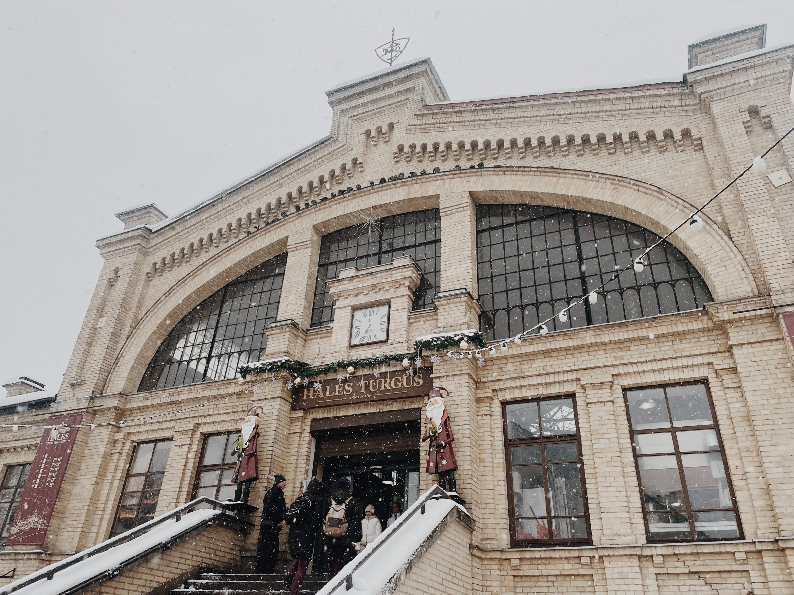 Hales market in Vilnius