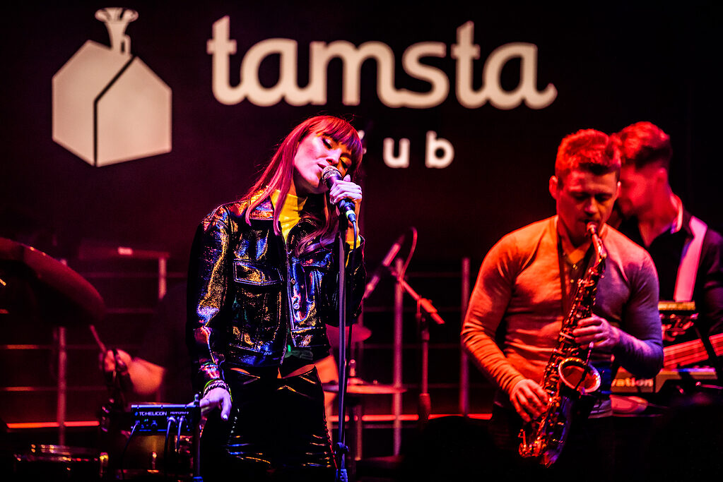 Saules kliosas concert at Tamsta live music venue
