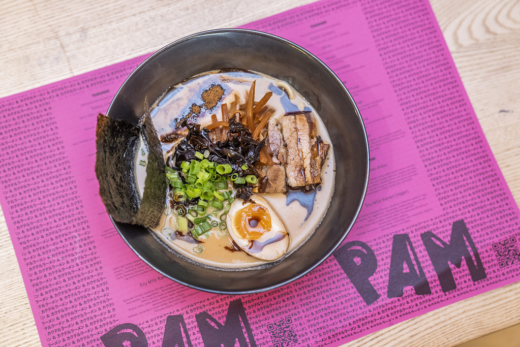 Pamella ramen restaurant in Vilnius