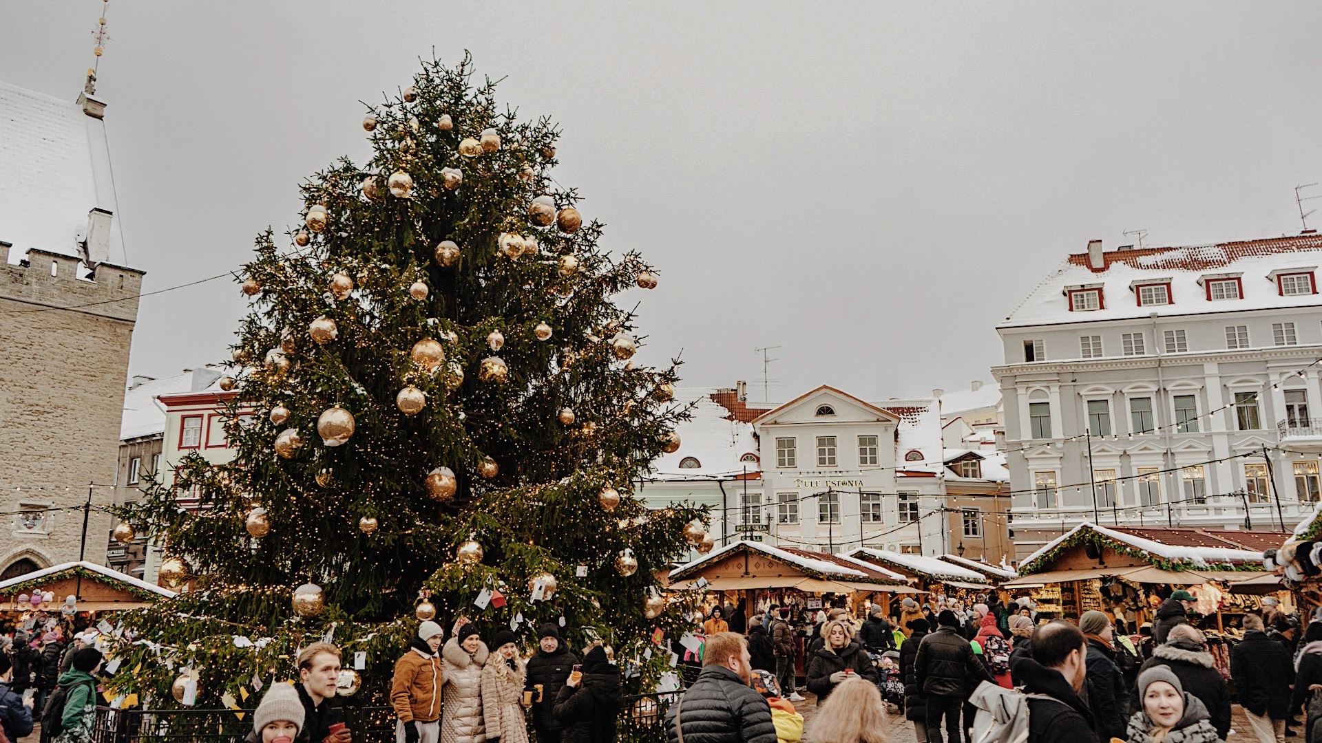 Christmas market in tallinn 2023