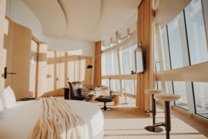 Vilnius TV tower view