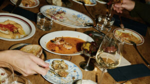 Plus one restaurant in Vilnius