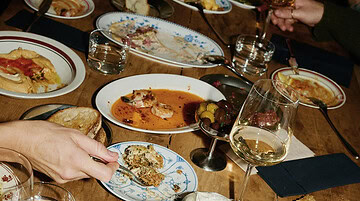 Plus one restaurant in Vilnius